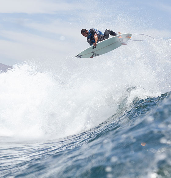 Surf en Izquierda de La Santa
