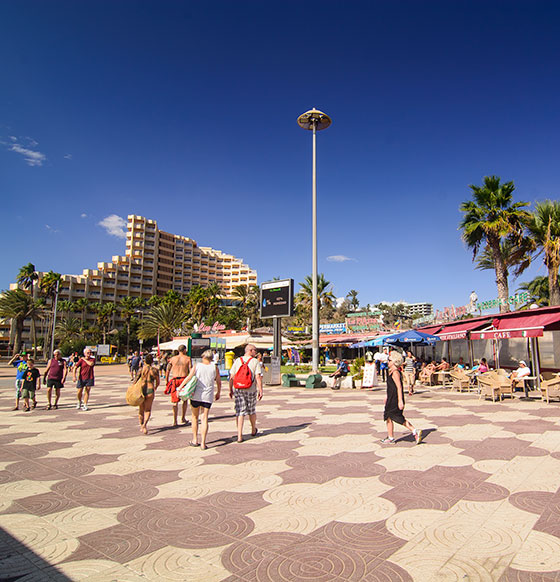 Localidad turística Playa del Inglés