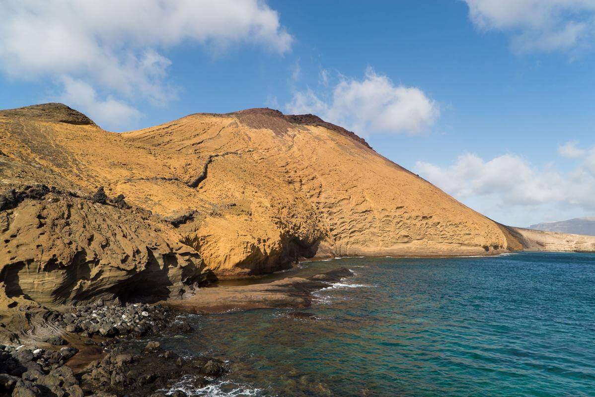 La Graciosa. Playa Montaña Amarilla