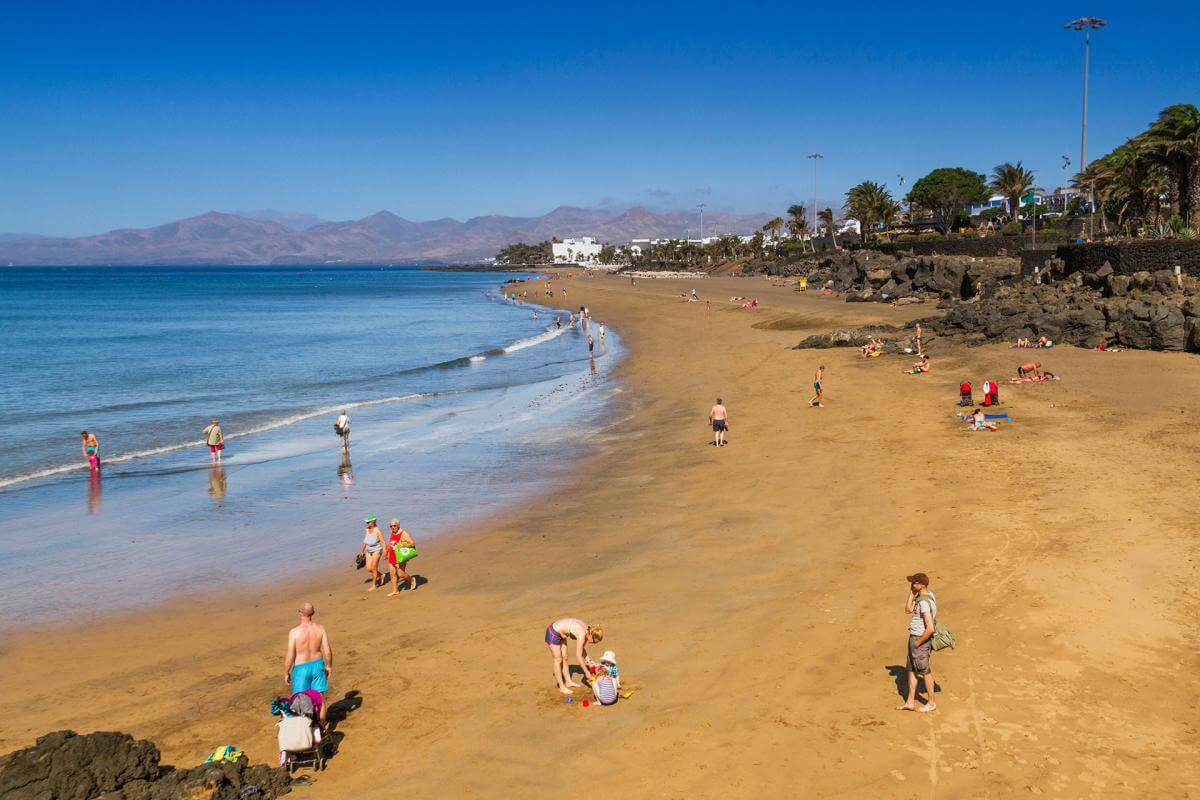 Lanzarote. Playa Puerto del Carmen
