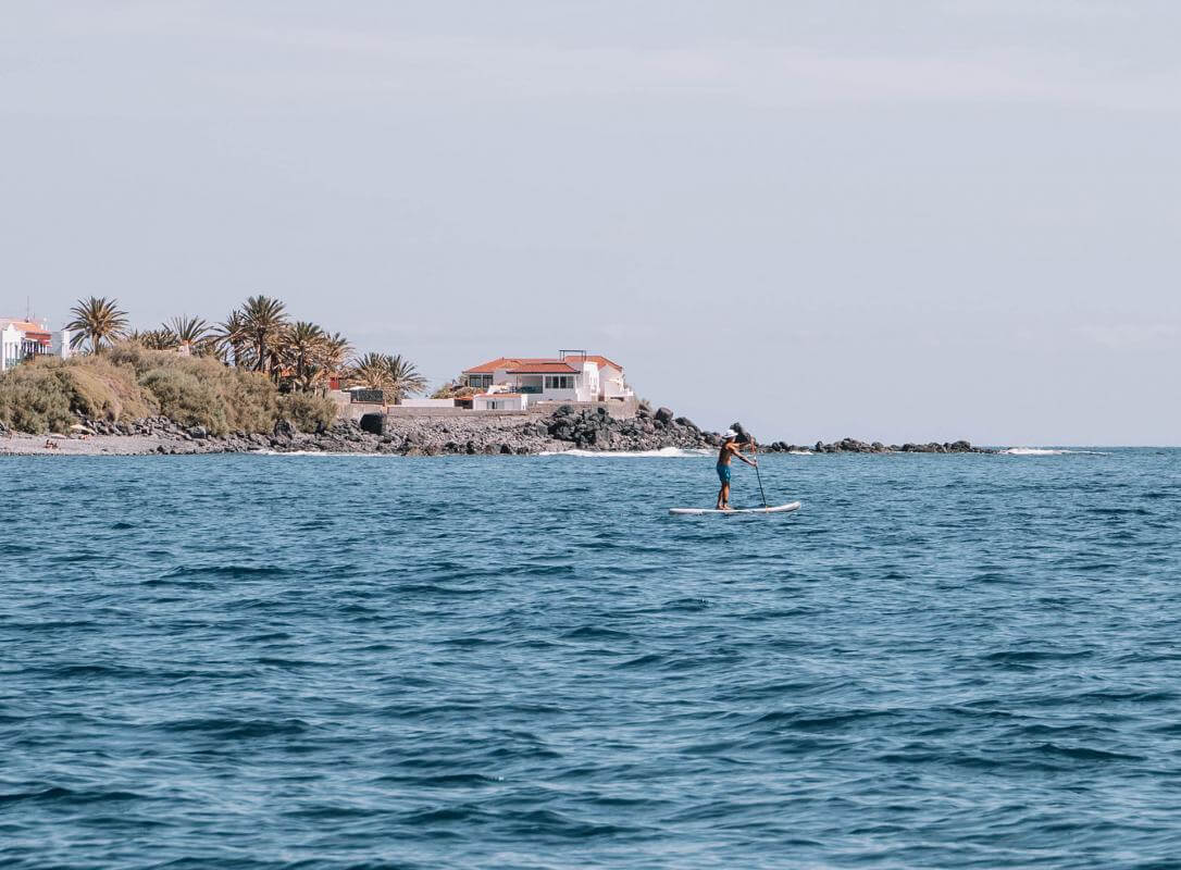 La Gomera. Stand-up Paddle