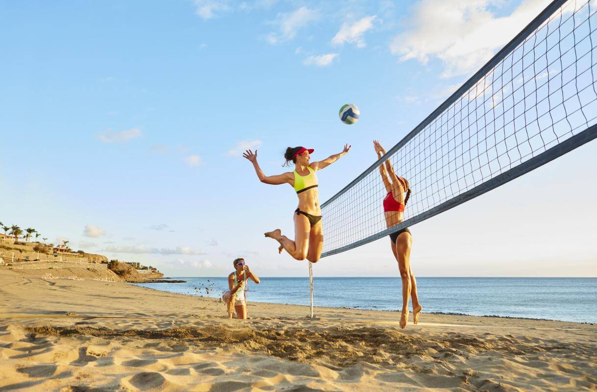 VOLEY PLAYA EN MELONERAS