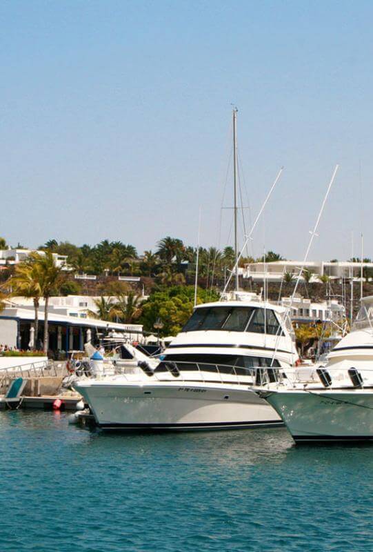 Calero harbour. Lanzarote.