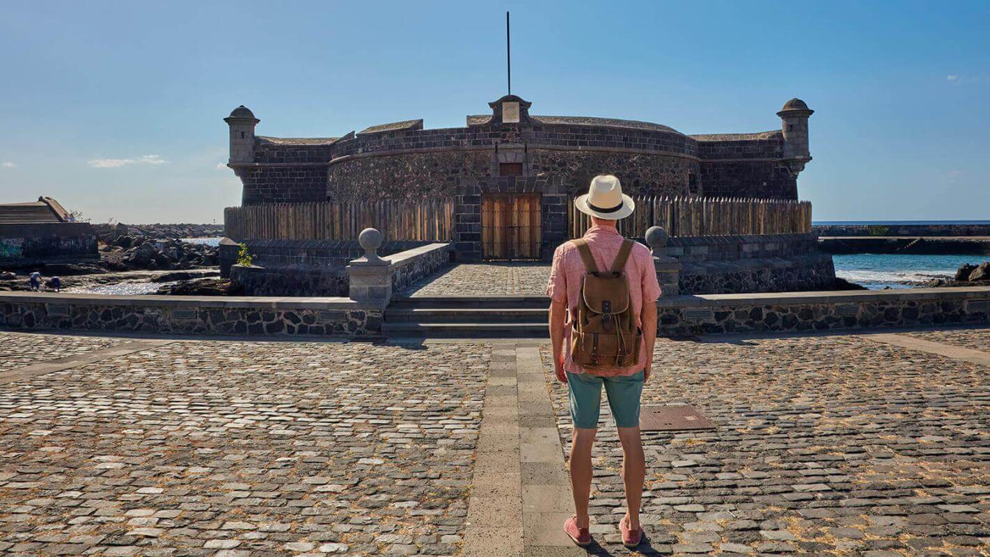 Castle of San Juan Bautista - or Black Castle - (Santa Cruz de Tenerife), Tenerife.