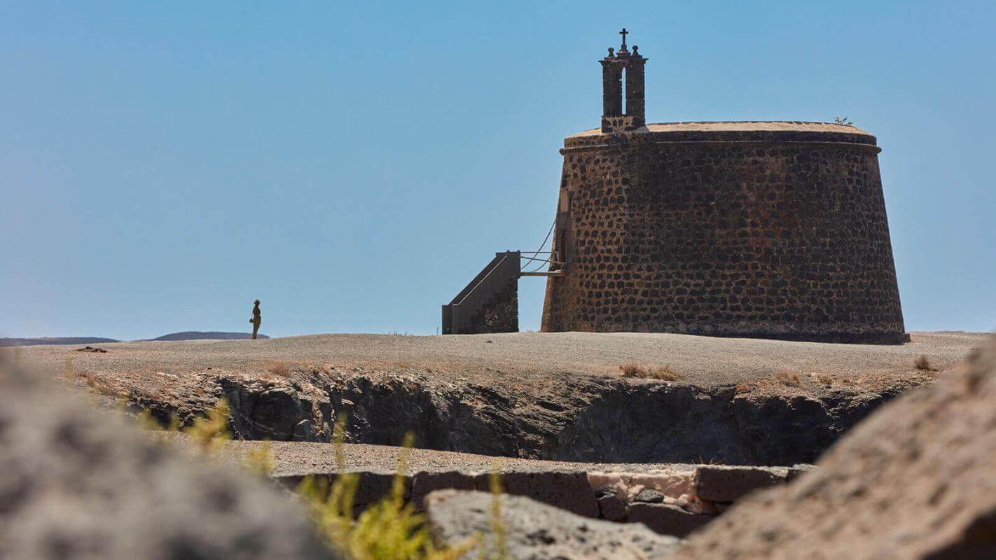 Castle of San Marcial de Rubicón and Guanapay, Lanzarote.