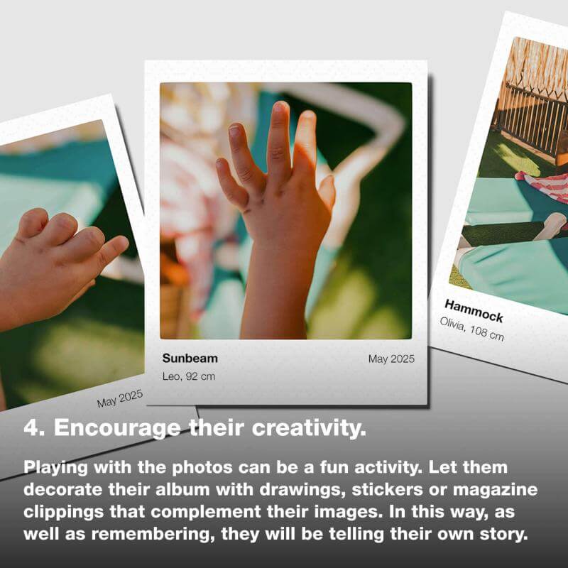 Encourage their creativity.