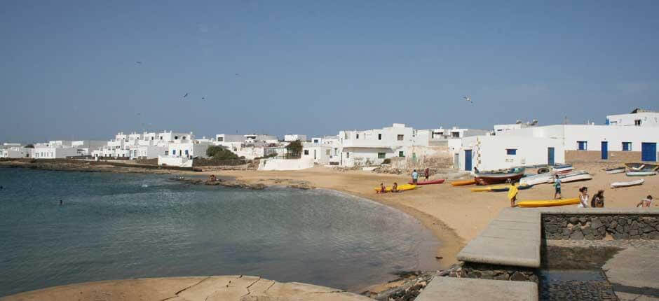 Caleta de Sebo charming villages in La Graciosa