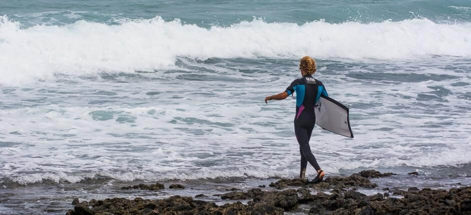 Bodyboarding at El Burro, Bodyboarding Spots in Fuerteventura