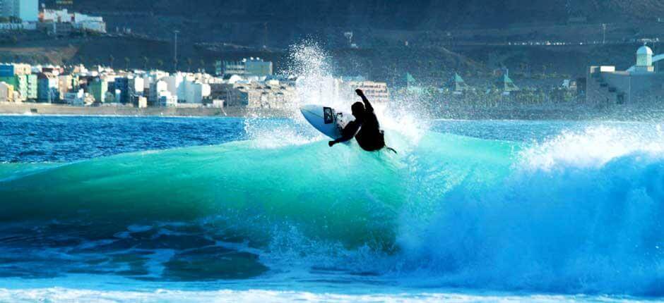 Surf at El Confital Surf spots in Gran Canaria