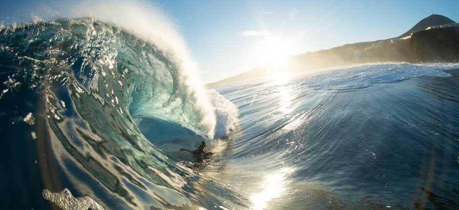 Bodyboard at El Frontón Gran Canarian bodyboard spots