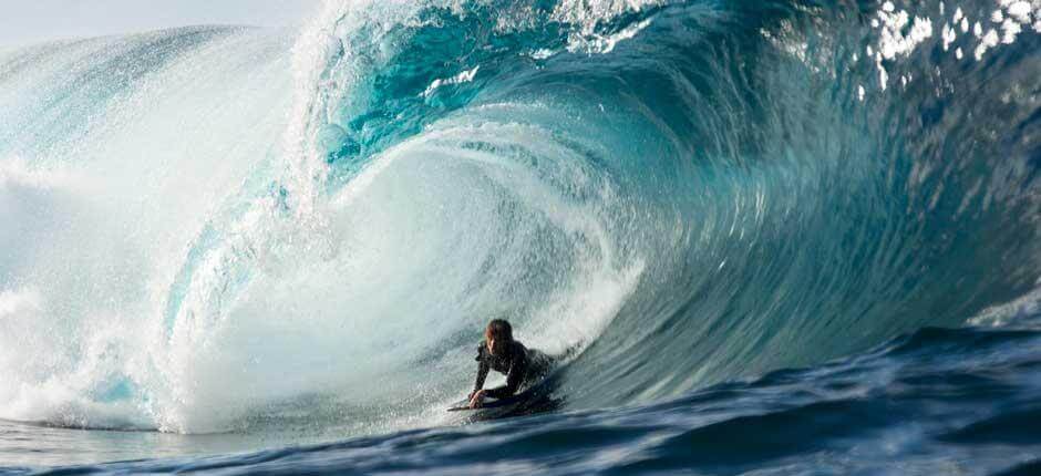 Bodyboard at El Frontón Gran Canarian bodyboard spots