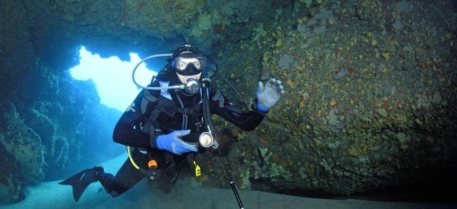 Diving in Veril de Playa Chica, in Lanzarote