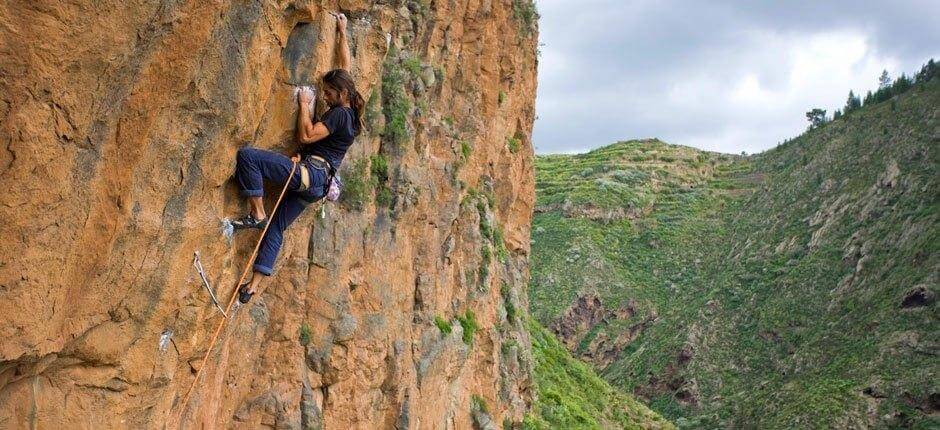 Climbing in the Guaria ridge, Climbing in Tenerife