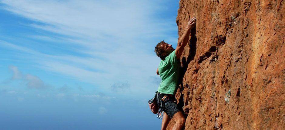 Climbing in the Guaria ridge, Climbing in Tenerife