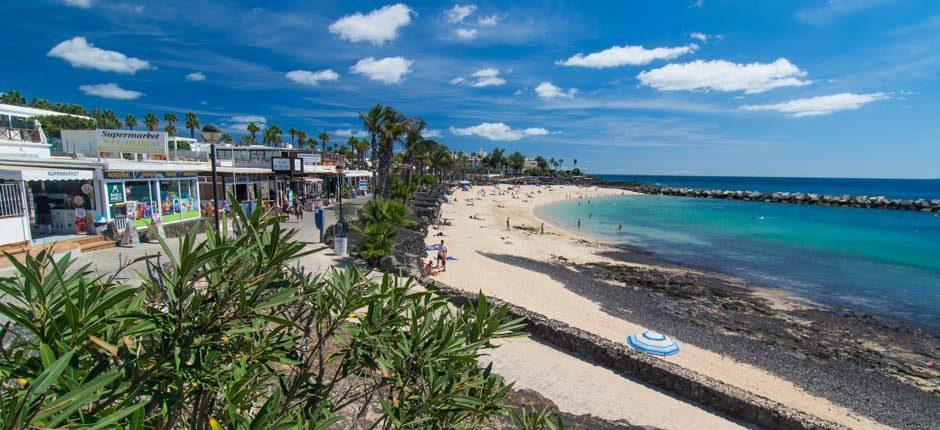 Flamingo Beach. Family beaches in Lanzarote