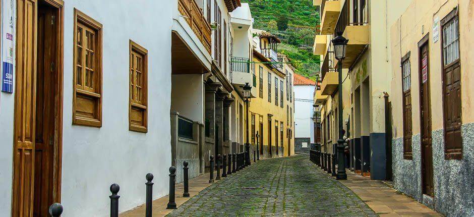 Icod de los Vinos Old Town. Historic quarters of Tenerife