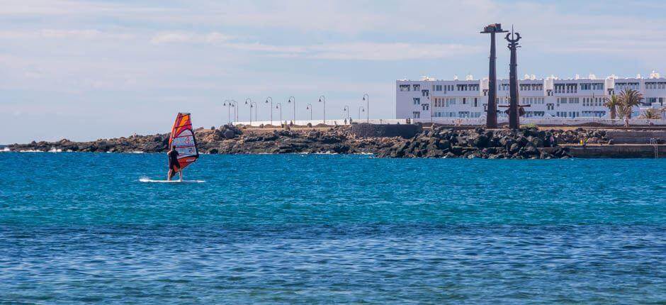 Windsurfing in Las Cucharas + Windsurfing spots of Lanzarote 