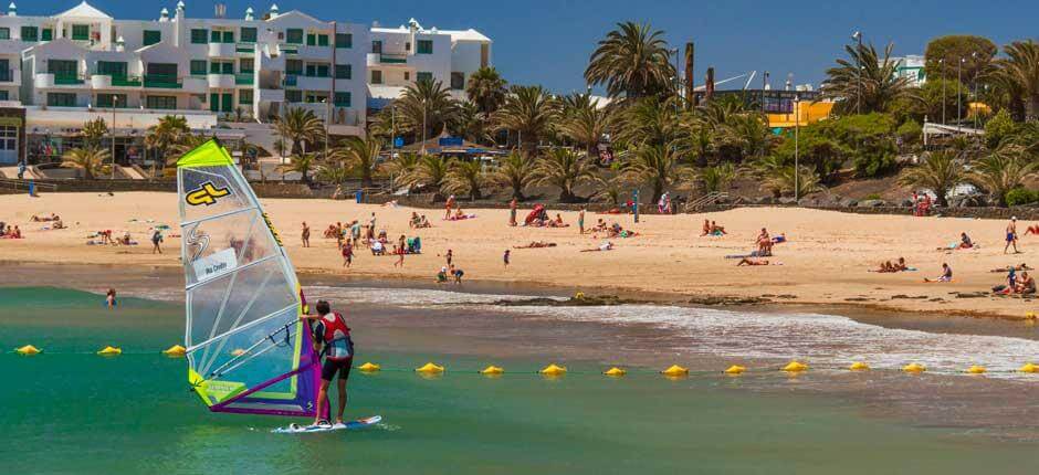 Windsurfing in Las Cucharas + Windsurfing spots of Lanzarote 