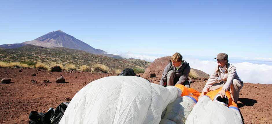 Paragliding in Izaña, Paragliding in Tenerife