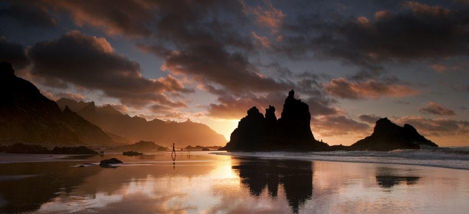 Playa de Benijo. Virgin beaches in Tenerife