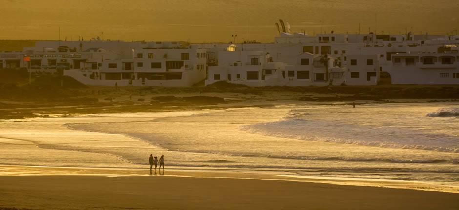 Famara beach + Popular beaches in Lanzarote