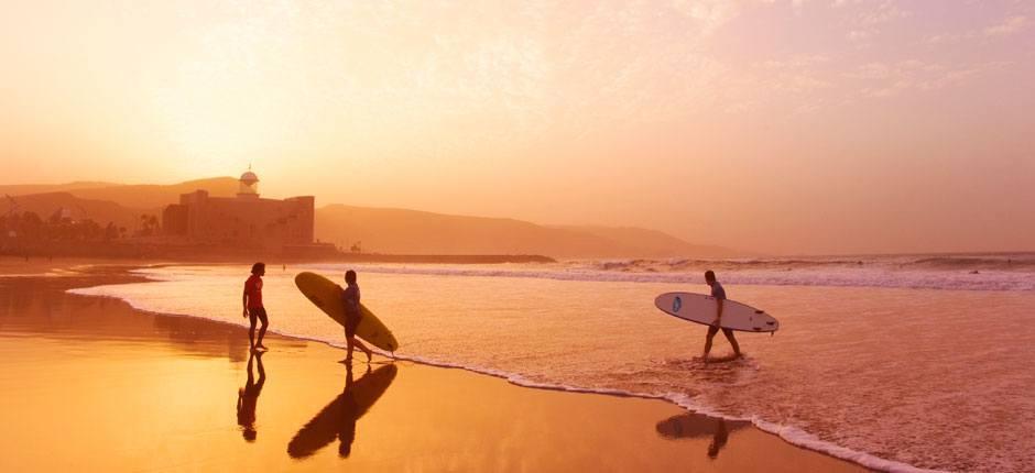 Las Canteras beach Popular beaches of Gran Canaria