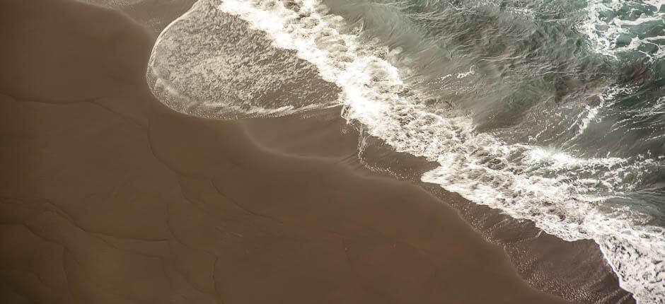 Los Patos beach. Virgin beaches in Tenerife