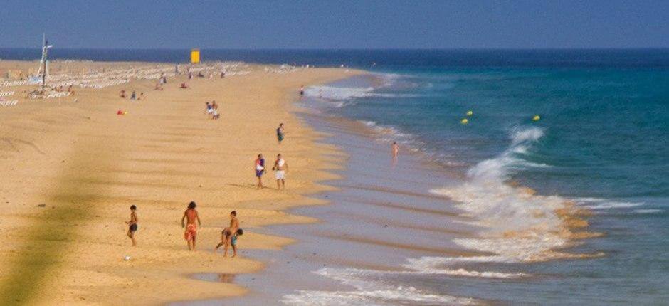 Morro Jable beach, Fuerteventura's popular beaches