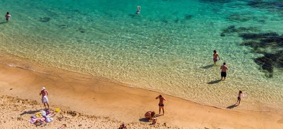 Papagayo beach. Popular beaches in Lanzarote
