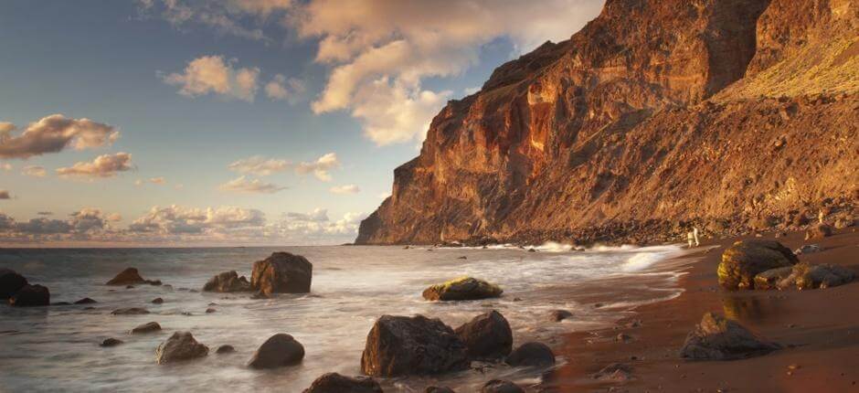 Playa del Inglés. Virgin beaches in La Gomera