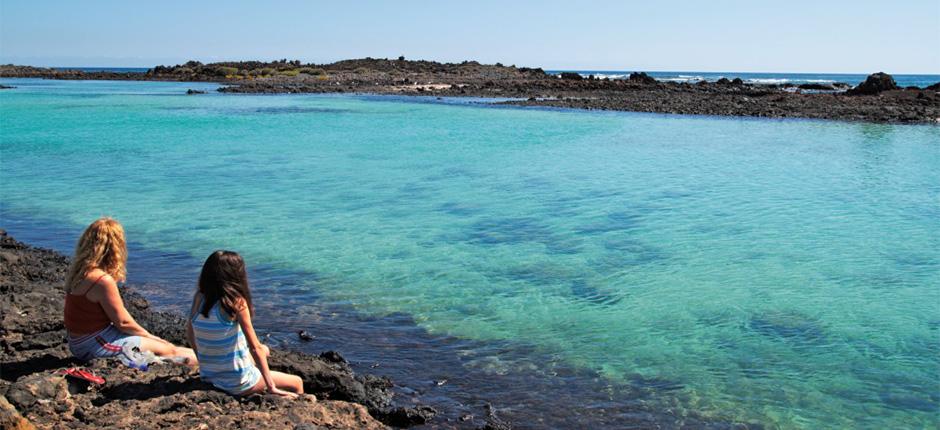 Puertito de Lobos. Piscinas naturales de Fuerteventura