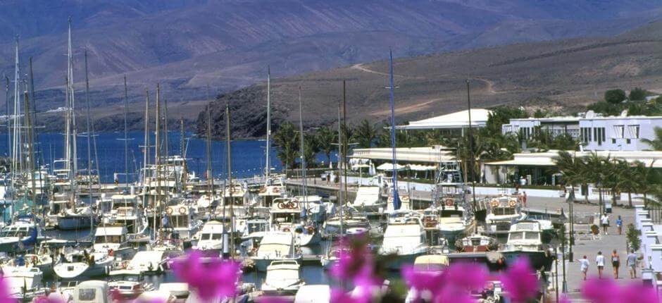 Puerto Calero Marinas in Lanzarote 