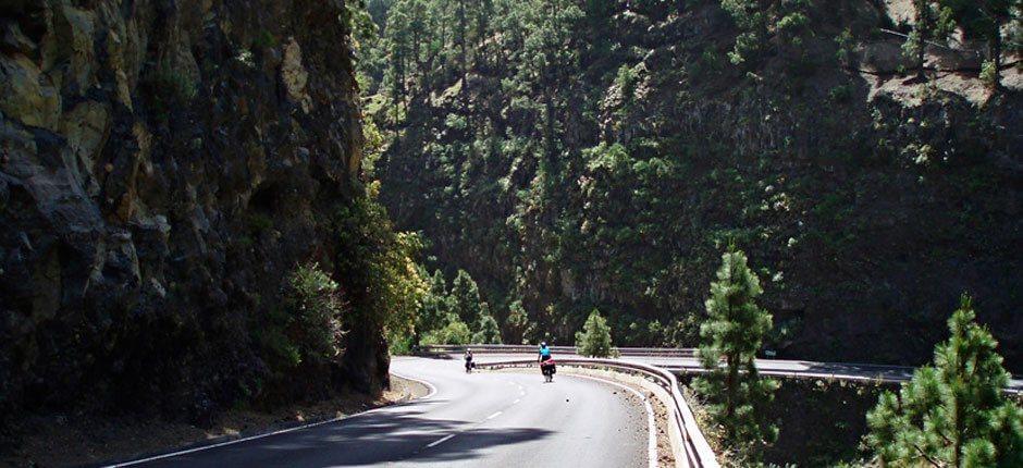 Cycling route in La Palma  + Cycling routes in La Palma 