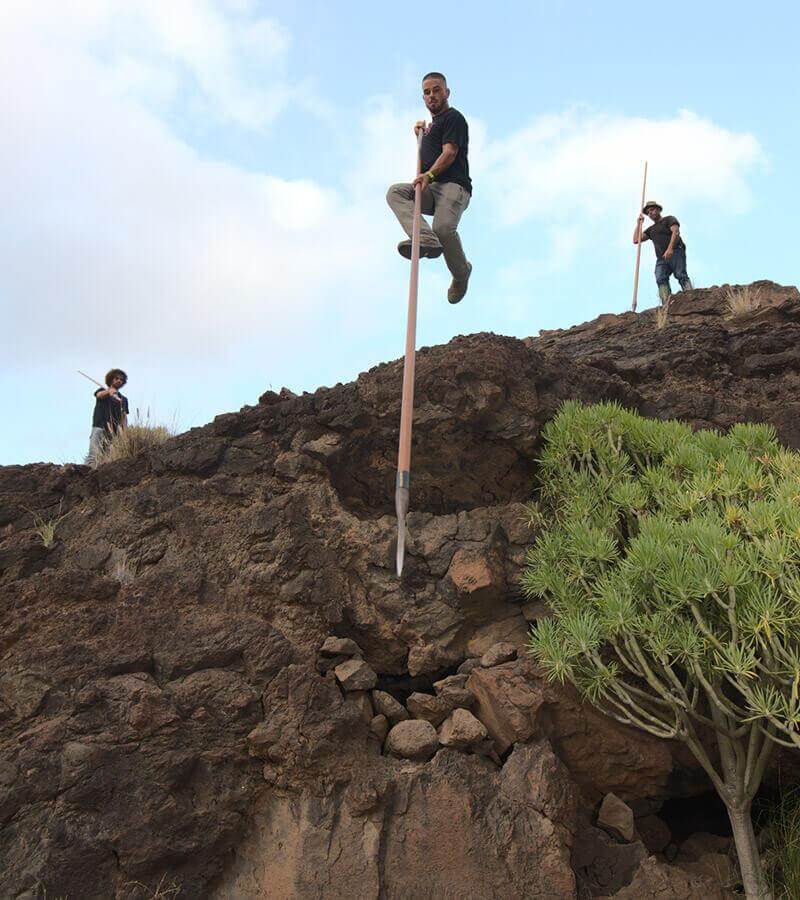 Shepherd’s leap. Gran Canaria.