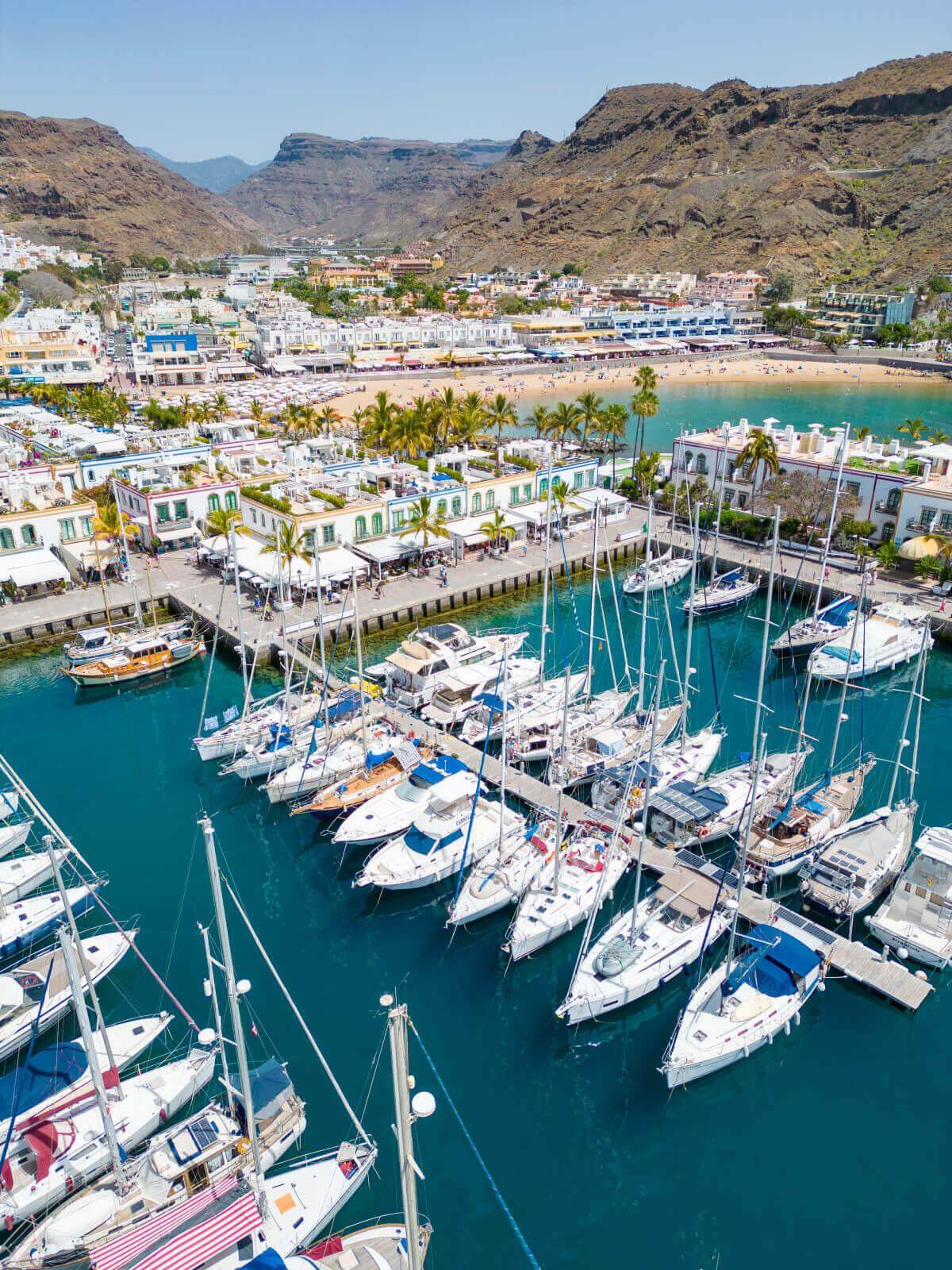 Mogán harbour. Gran Canaria.