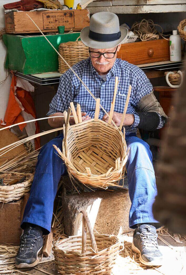 Canarian basketry