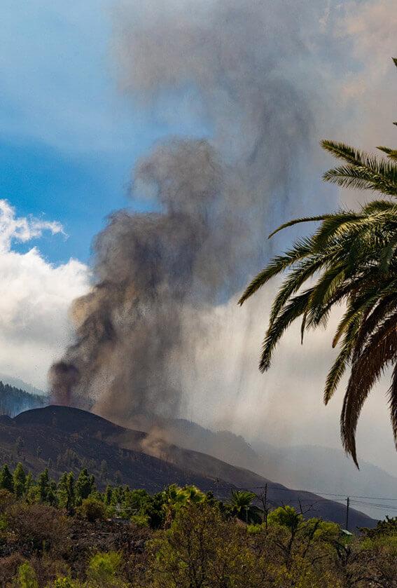 Erupción volcánica Cumbre Vieja. La Palma.