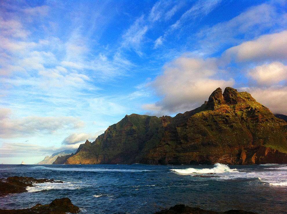 Tenerife . Punta del Hidalgo