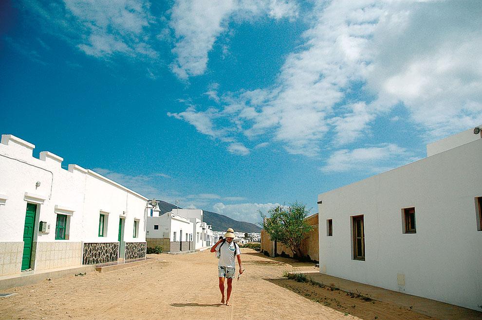 La Graciosa. Caleta de Sebo