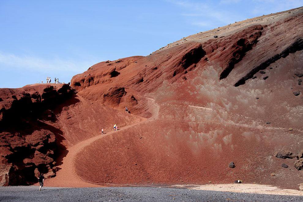 Lanzarote. Charco de los Clicos (Green Lagoon)