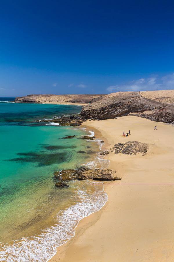 Lanzarote. Playa Papagayo