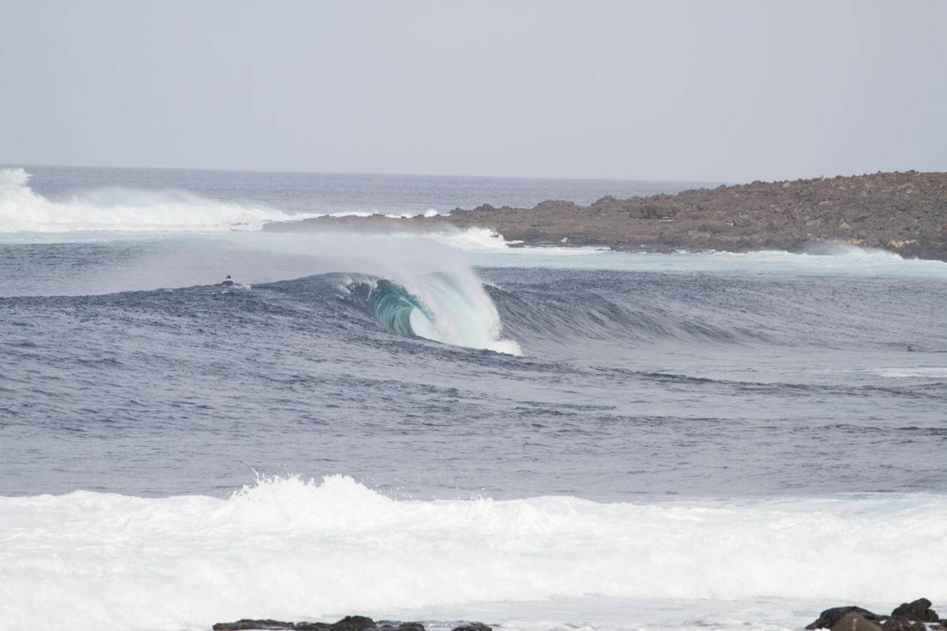 Lanzarote. Izquierda de la Santa