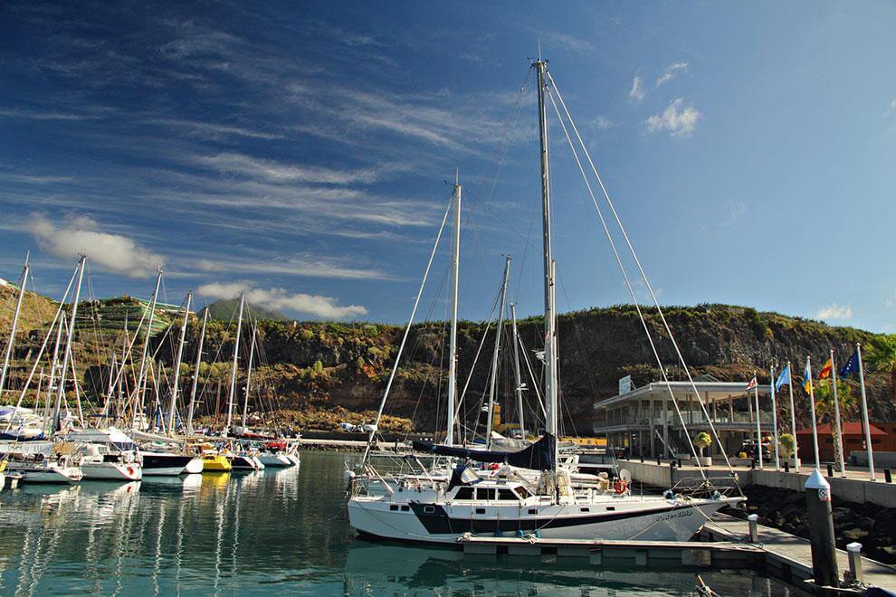 La Palma. Puerto Tazacorte. 