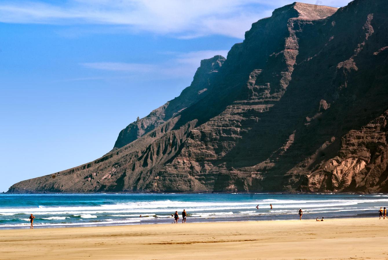 Famara Beach Hello Canary Islands Famara Beach Hello Canary Islands