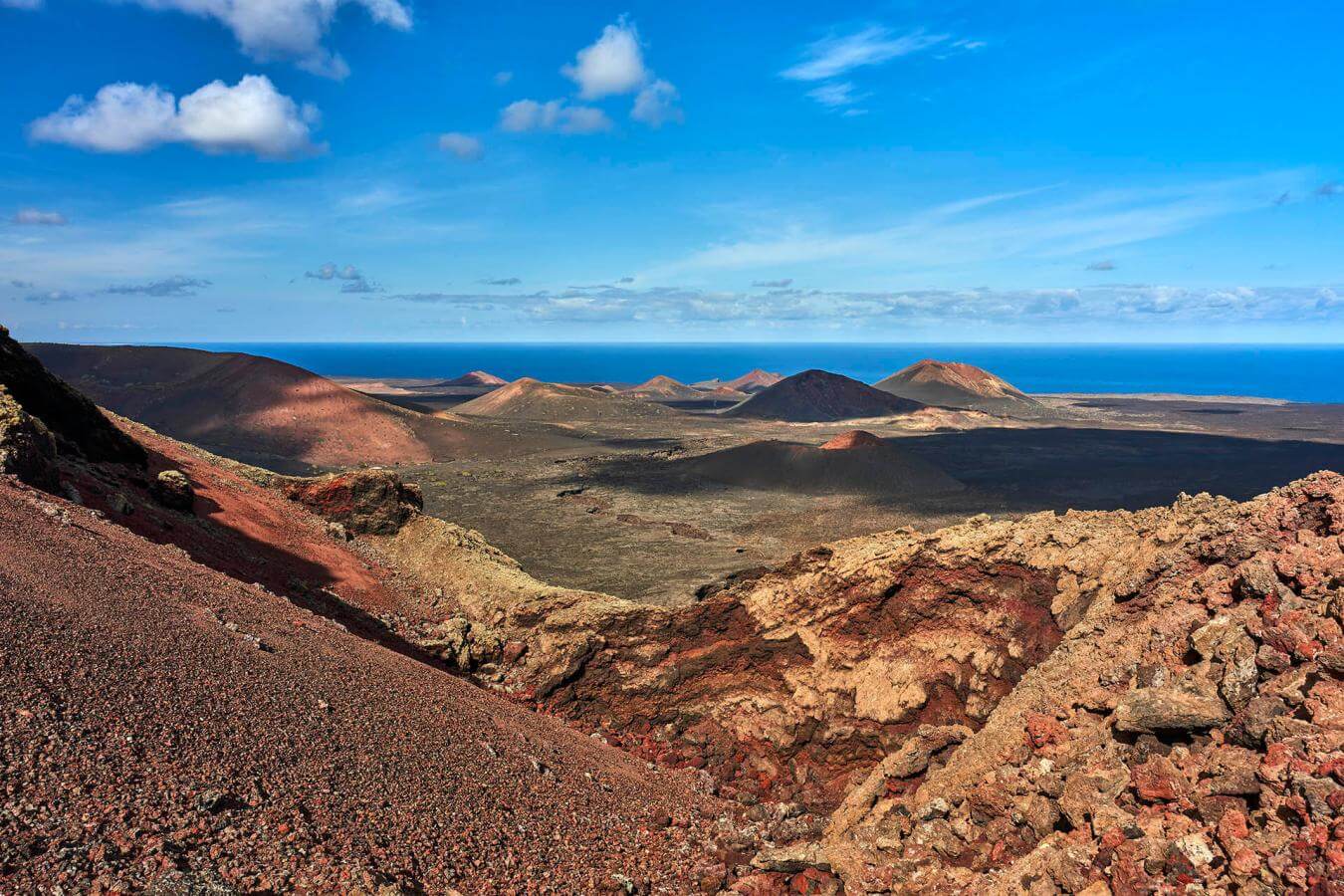 Parque Nacional de Timanfaya, en Lanzarote