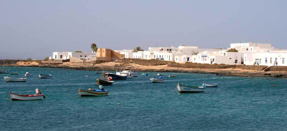 Caleta de Sebo charming villages in La Graciosa