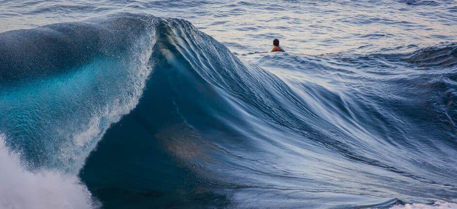 Bodyboard at El Frontón Gran Canarian bodyboard spots