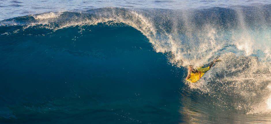 Bodyboard at El Frontón Gran Canarian bodyboard spots