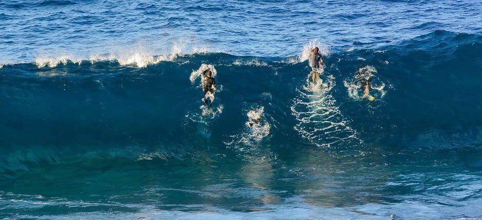 Bodyboard at El Frontón Gran Canarian bodyboard spots