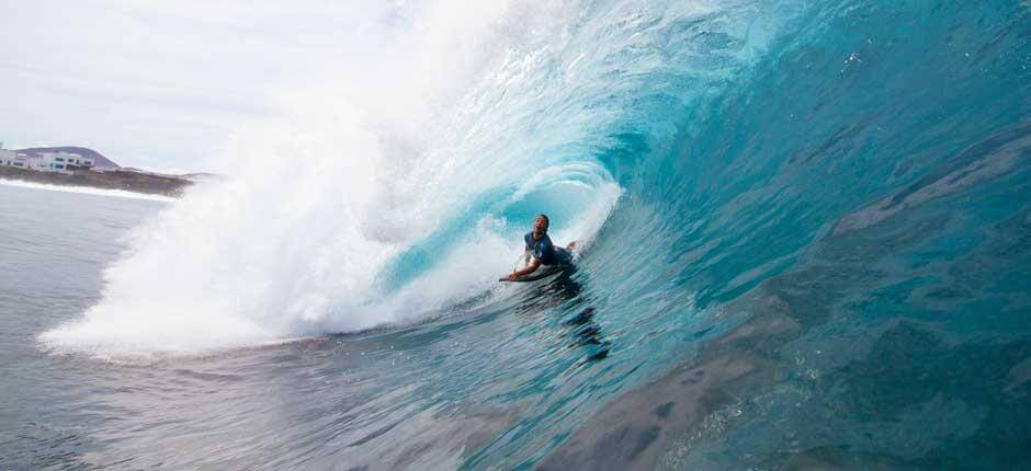 Bodyboarding in El Quemao + Bodyboarding spots in Lanzarote 
